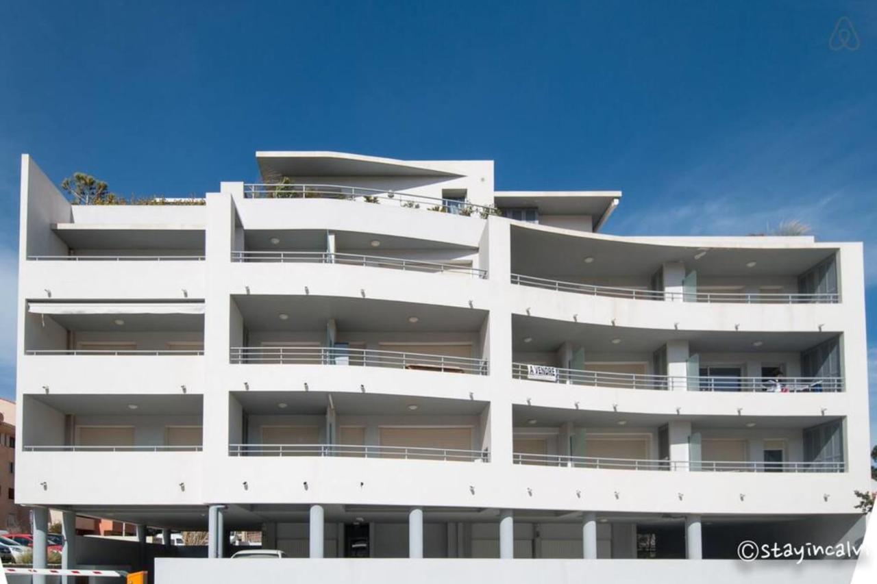 L'Orangeraie Calvi Centre A 300M De La Plage Et Du Port Parking Prive Ngoại thất bức ảnh